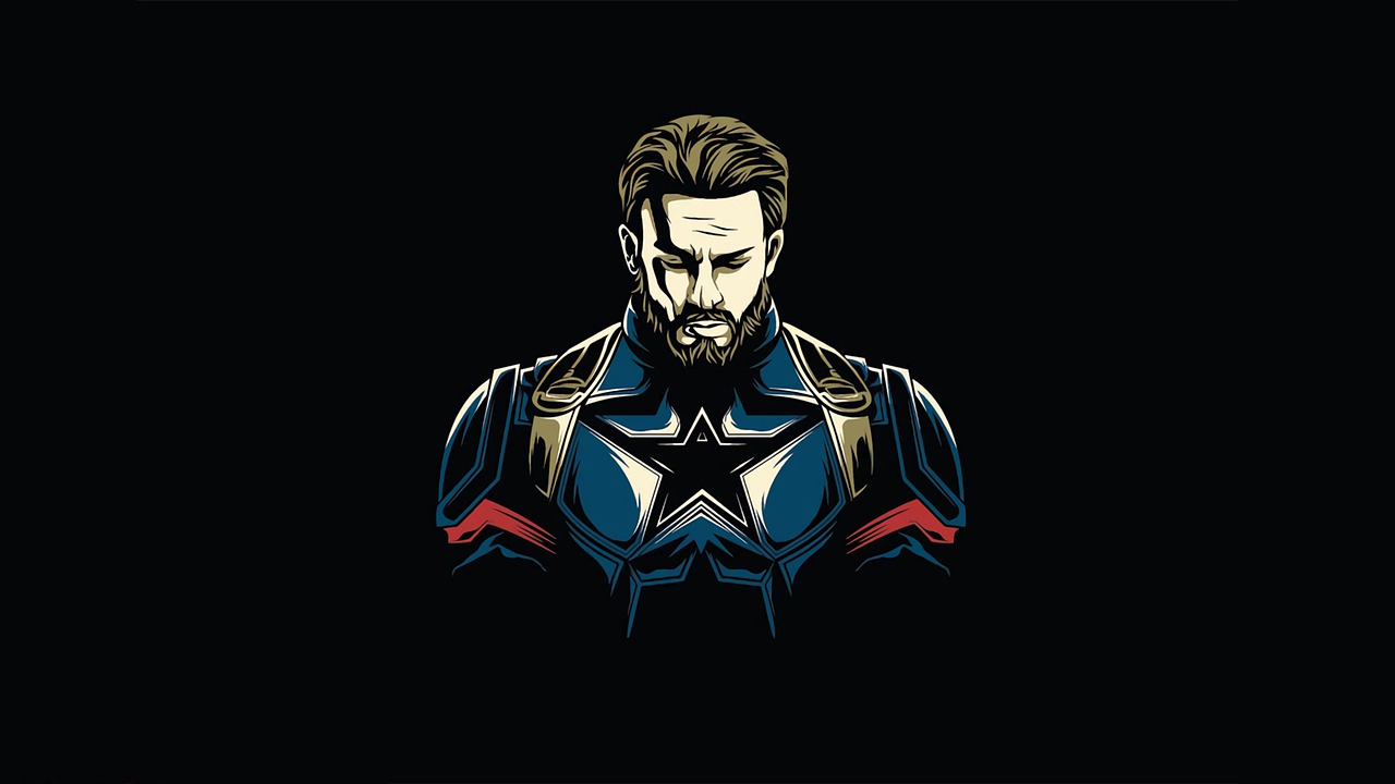 Capitão América - atletismo super-heróis Marvel DC Universe